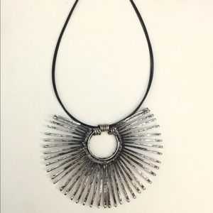 NEW!! Sunburst Silver Necklace - NWT